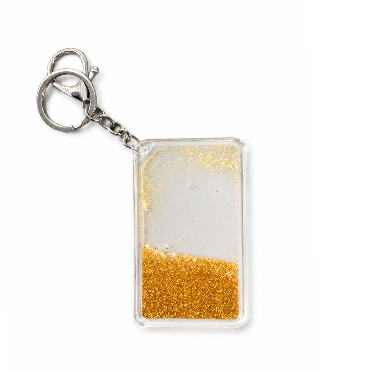 Glitter Quicksand Keychain